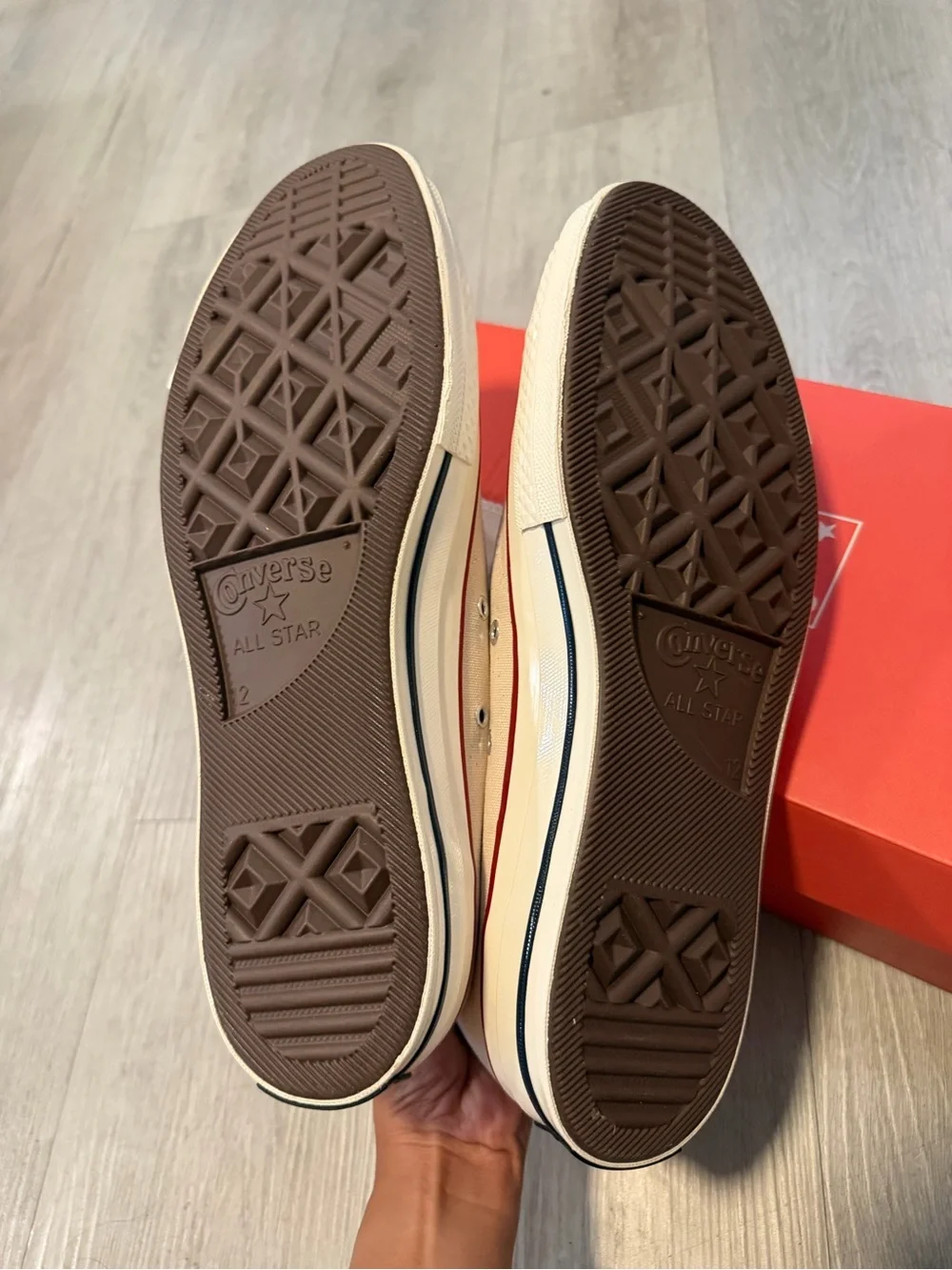 Converse high cut shoes